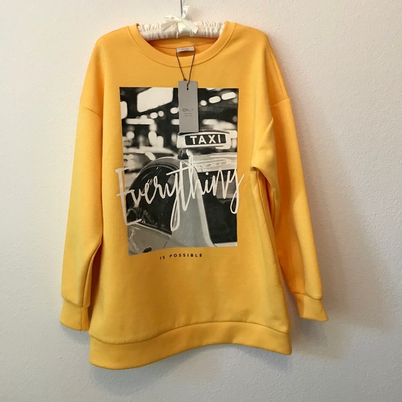 Yellow TAXI Sweatshirt - Picture 5 of 8